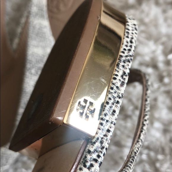 Tory Burch Snake print D’Orsay slingback flats - Picture 10 of 10